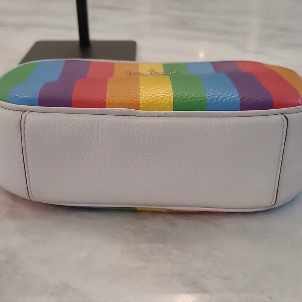 Kate Spade Rainbow Stripe Crossbody Bag - Picture 7 of 11